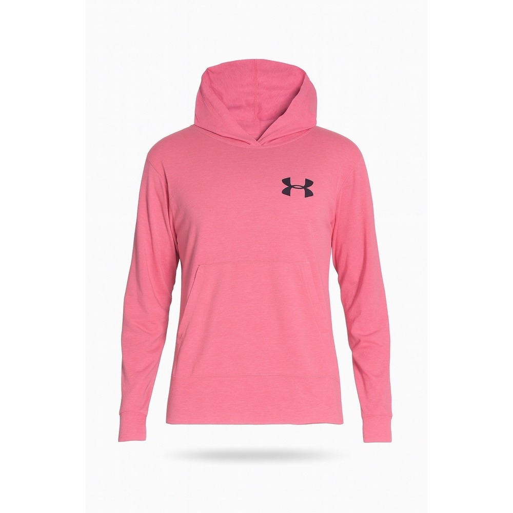 Under Armour HeatGear Loose Fit Pullover Hoodie Top Athletic Size S/ YXL Pink